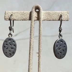 Vintage Lois hill sterling silver dangle earrings